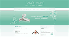 Desktop Screenshot of carolannejewellery.co.uk